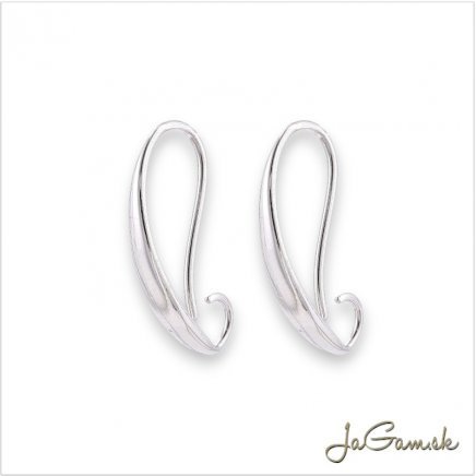 Náušnicový háčik 18 mm CHIRURGICKÁ OCEĽ, 2ks (CH1680)